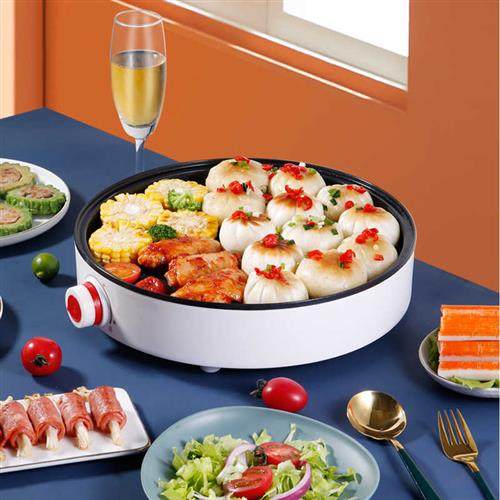 电烤盘多功能不粘电烤炉无烟烧烤炉家用宿舍烤肉锅牛排煎蛋电煎盘,淘宝优惠券,粉丝福利购,淘宝优惠卷