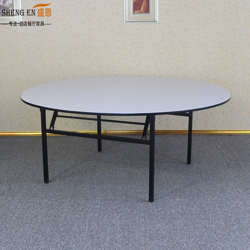 圆桌酒店折叠圆桌酒店宴会桌饭店餐桌餐厅圆桌pvc圆桌桌子木桌子,淘宝优惠券,粉丝福利购,淘宝优惠卷