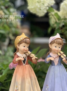 花园装饰 庭院 户外别墅院子摆件园艺装饰品创意人物雕塑桌面摆设