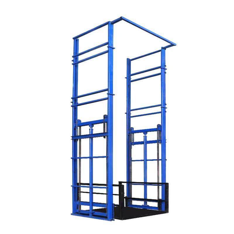 升降货梯液压升降机单双轨简易工厂仓库货物防坠提升机升降平台,淘宝优惠券,粉丝福利购,淘宝优惠卷