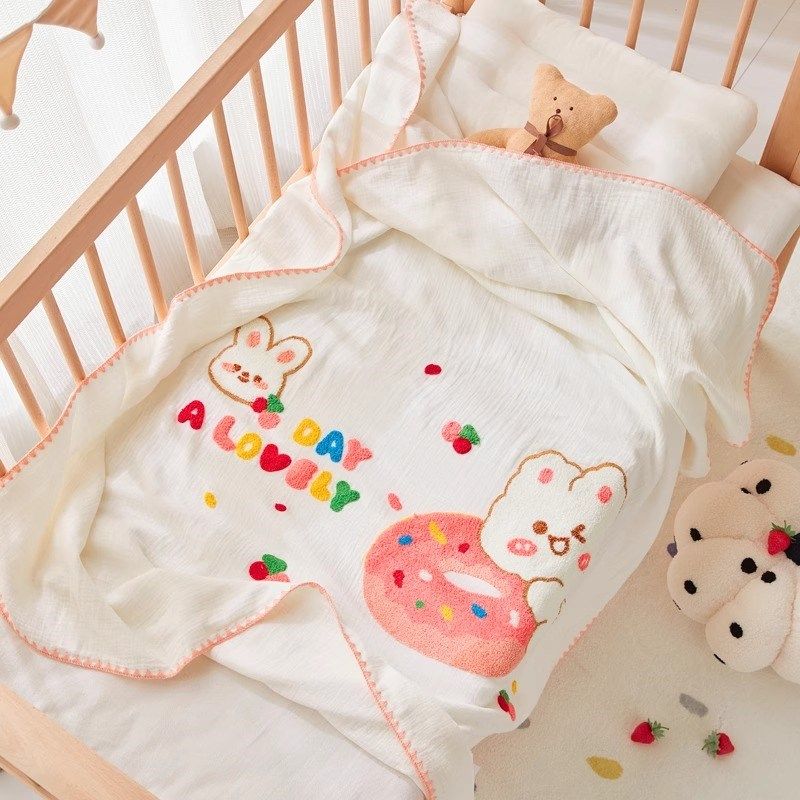 A类四层纱布婴儿盖毯夏季宝宝毛巾被子儿童夏凉被.薄款小毯子,淘宝优惠券,粉丝福利购,淘宝优惠卷