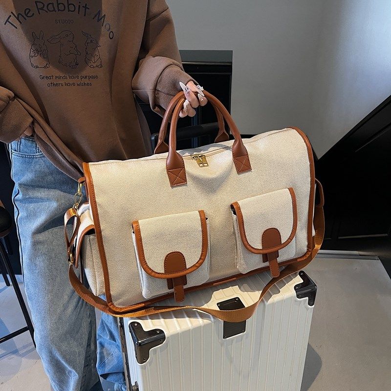 手提旅行包女大h容量短途行李收纳待产轻便外出旅游运动健身登机,淘宝优惠券,粉丝福利购,淘宝优惠卷