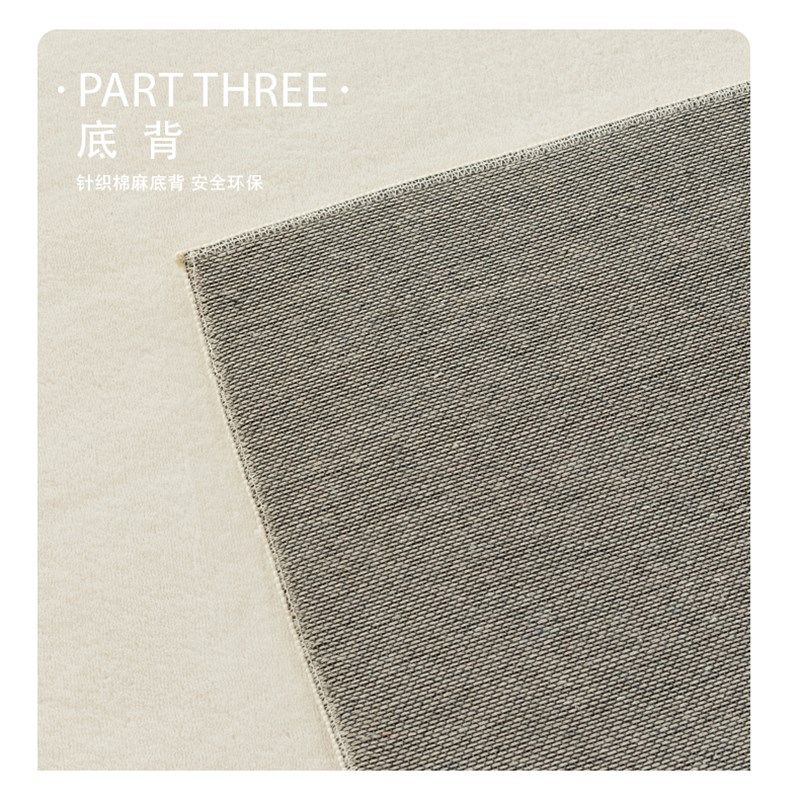 Bedroom bedside carpet children's room foot pad thick imitation cashmere long plush sleeping non-slip floor mat