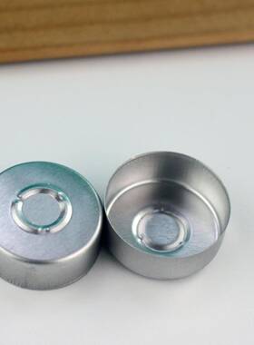铝盖平口橡胶塞西林瓶卡口玻璃瓶耐磨塞透明取样瓶5/7/10/20ml