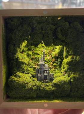 原创纯手工制作室内玄关墙壁挂件汽车摆件气氛灯装饰摆饰