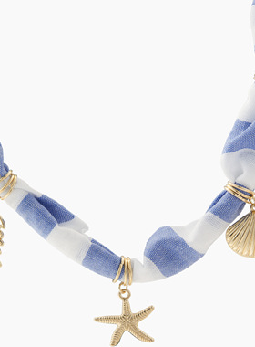 CIDER 夏季新品女装海星贝壳鱼吊坠项链114572417