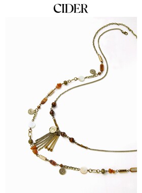 CIDER2026春季新品双层水钻项链114978310