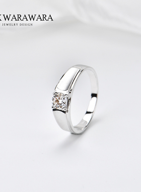 BOXWARAWARA原创设计钻男戒指