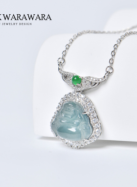 BOXWARAWARA原创设计翡翠项链女