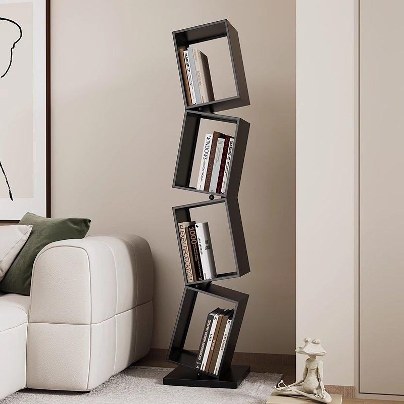 网红书架大型落地摆件客厅置物架酒店高级感艺术品创意展厅装饰品,淘宝优惠券,粉丝福利购,淘宝优惠卷