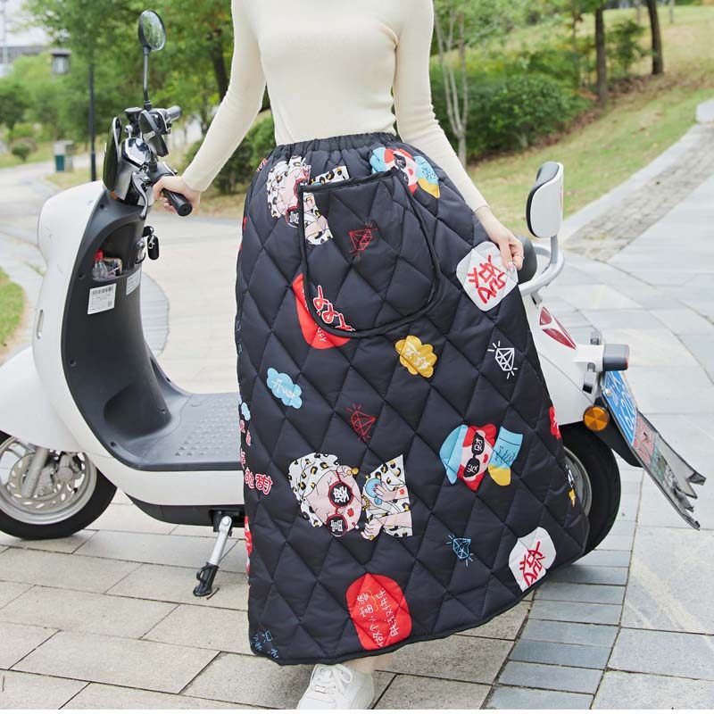 骑电动机车挡风围裙防风罩加厚防水半身裙保暖防寒防冻防风衣冬,淘宝优惠券,粉丝福利购,淘宝优惠卷