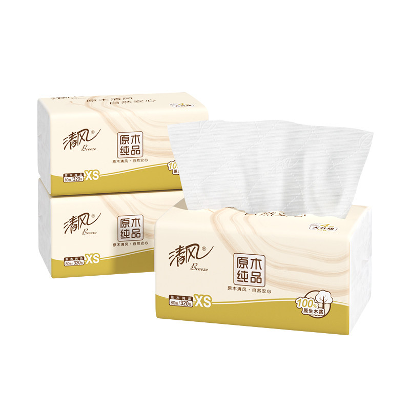 清风大包原木纯品抽纸24包4层加厚卫生面巾纸家用囤货厕纸学生装,淘宝优惠券,粉丝福利购,淘宝优惠卷