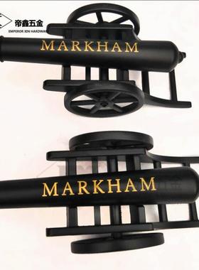 金属大炮摆件 锌合金喷漆印刷LOGO工艺品大炮装饰品 阿森纳大炮