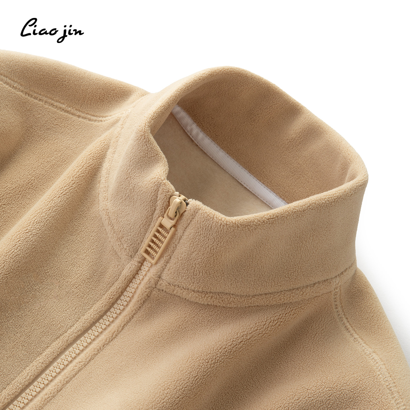 辽锦柞蚕丝高端奥粒绒外套女新款高领加绒加厚保暖防寒2025新款,淘宝优惠券,粉丝福利购,淘宝优惠卷