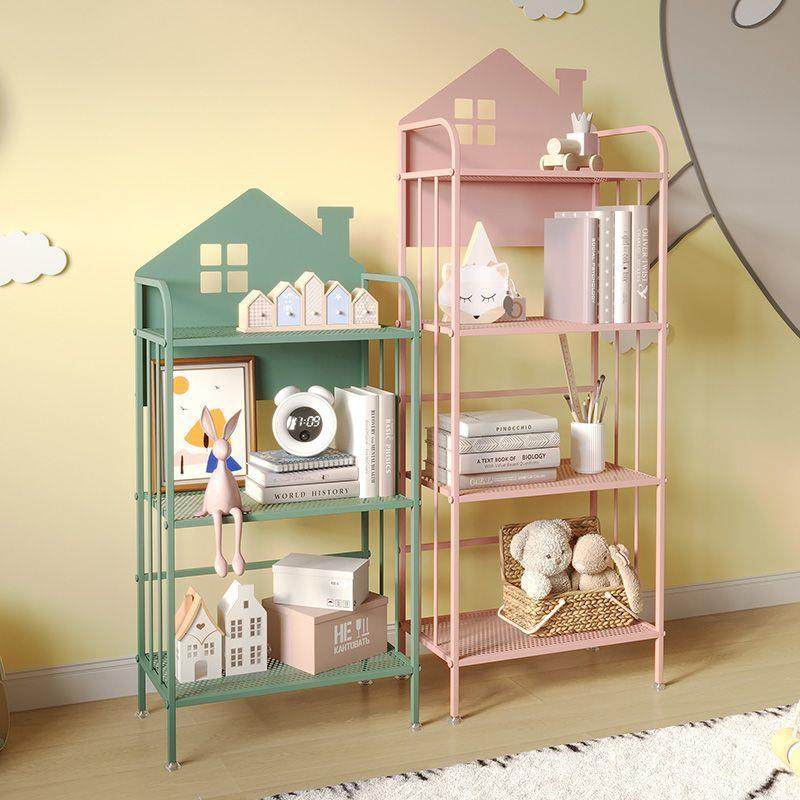 铁艺儿童书架书本置物架家用客厅学生绘本架落地简易收纳书柜储物,淘宝优惠券,粉丝福利购,淘宝优惠卷