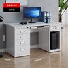 Steel computer desk company desk single staff position financial desk 1.2m writing desk with drawer chassis