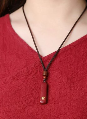 星光生肖本命佛朱砂吊坠男女挂件本命年项链钥匙扣女款挂饰禅意