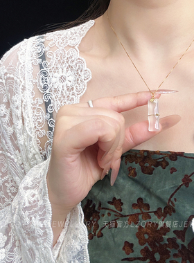 节节高升高冰透新中式竹节纯银