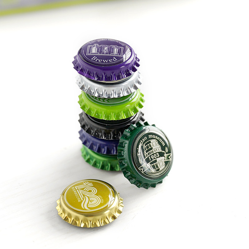 青岛啤酒博物馆文创瓶盖金属冰箱贴青岛特产伴手礼纪念品礼品顺丰