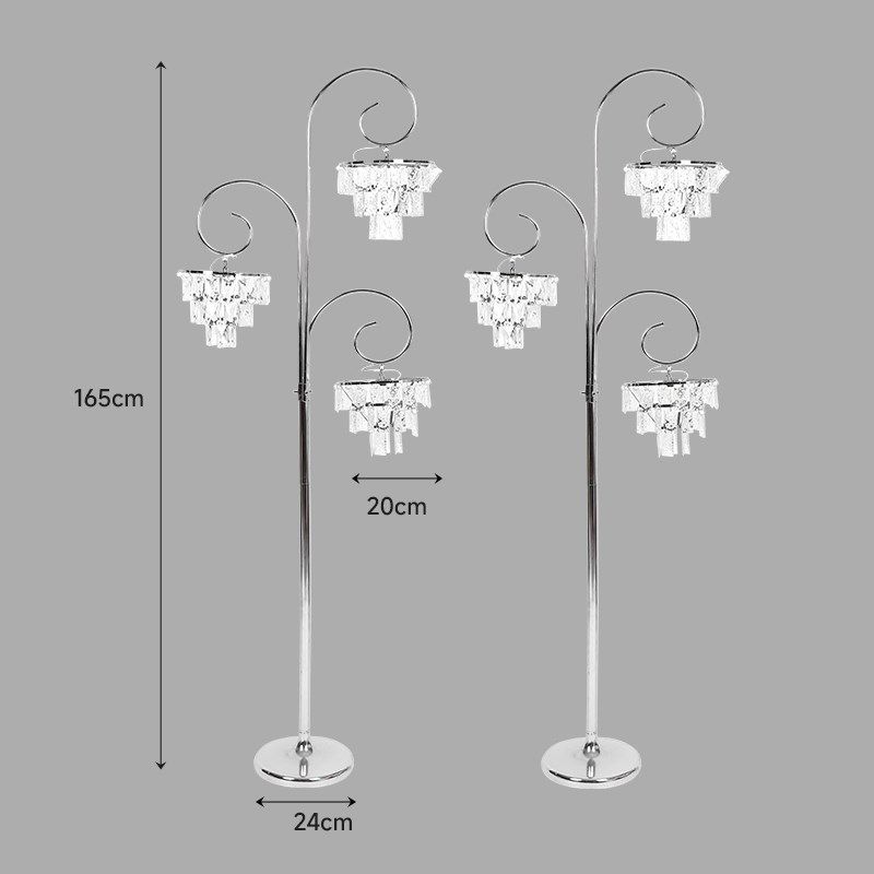 婚庆路引亚克力水晶冰条路引灯酒店婚礼装饰摆件舞台布置路引道具,淘宝优惠券,粉丝福利购,淘宝优惠卷