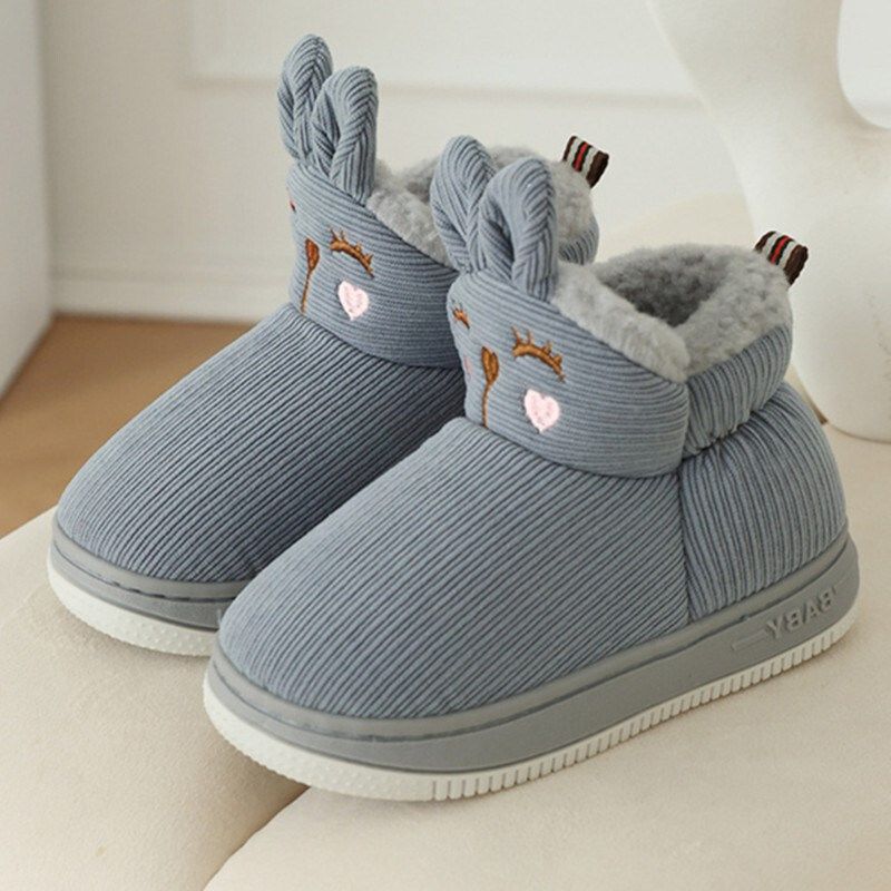 冬季儿童包跟棉拖鞋女童男童可爱大童防滑保暖加厚学生棉鞋居家鞋,淘宝优惠券,粉丝福利购,淘宝优惠卷