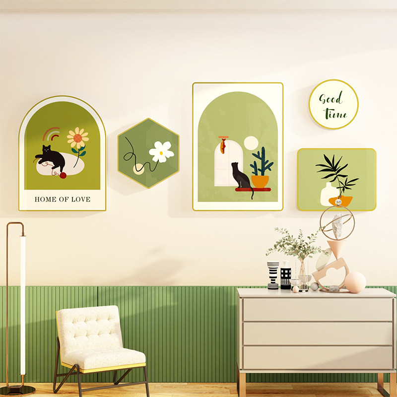 卧室装饰房间布置客厅电视背景墙面出租屋床头遮丑壁纸画自粘,淘宝优惠券,粉丝福利购,淘宝优惠卷