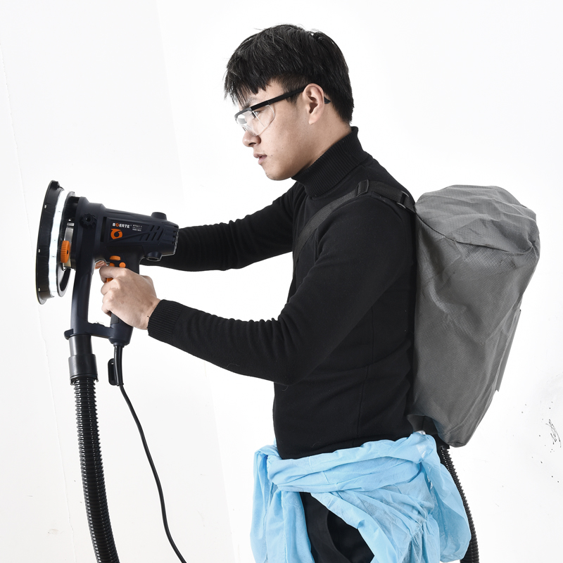 博尔特墙面打磨机腻子机吸尘式墙壁打磨机砂纸机抛光机磨墙机 - 图2