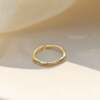 2023 new silver ring for women, simple ins, niche, cool, adjustable, fashionable and not easy to fall off