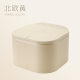 Desktop press-type elastic cover dopamine storage box office and household small elastic cover small garbage can bathroom