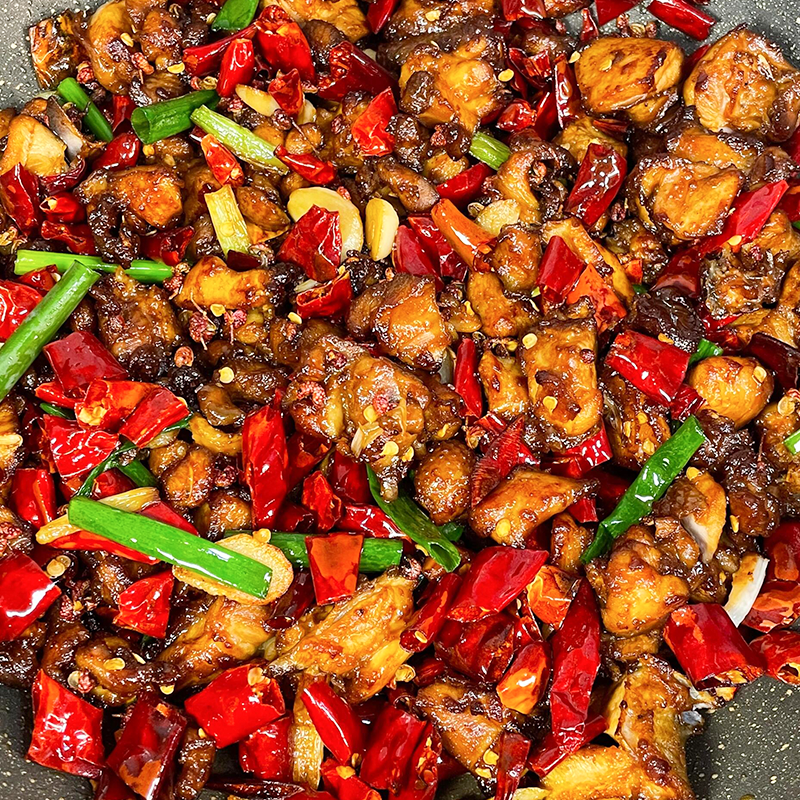滇二娃带骨辣子鸡麻辣鸡丁即食鸡胸肉类香辣解馋冷吃零食特产小吃,淘宝优惠券,粉丝福利购,淘宝优惠卷