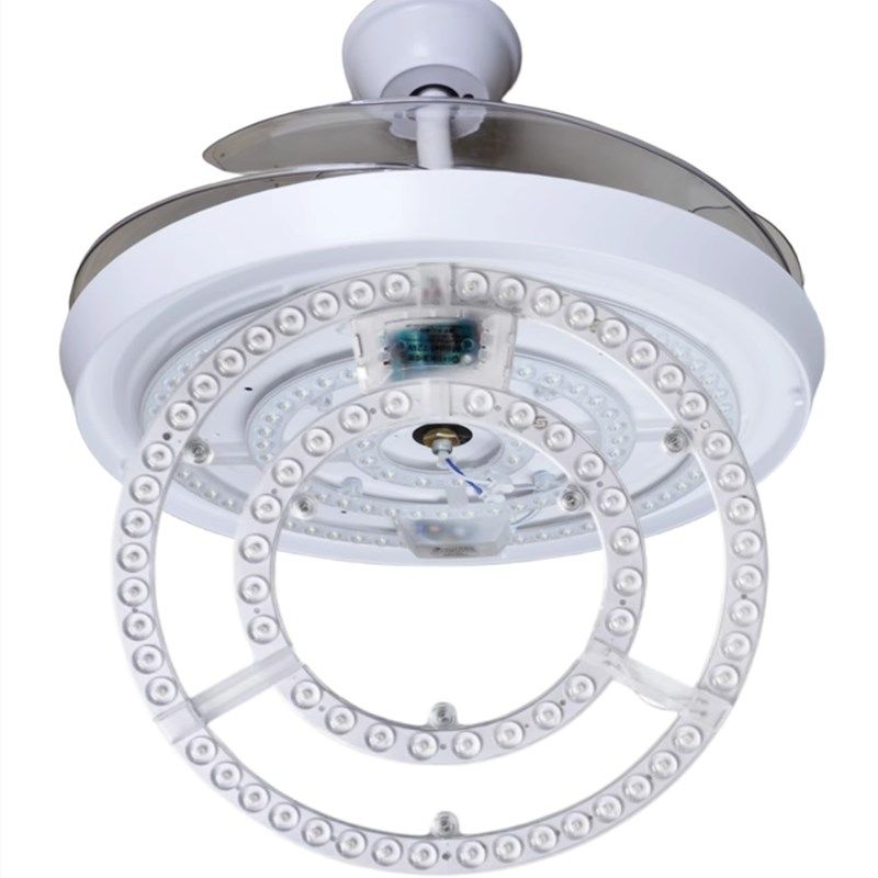 风扇灯led灯芯替换磁吸光源吊扇灯灯带圆形灯条餐厅模组灯板遥控,淘宝优惠券,粉丝福利购,淘宝优惠卷