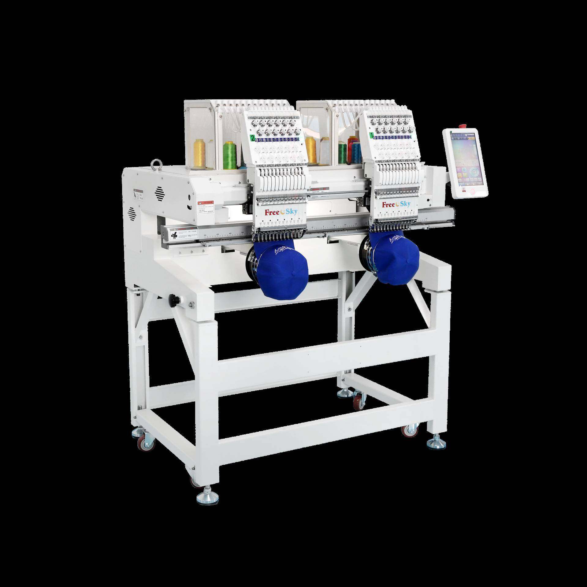 全自动双头帽绣绣花机家用商用高速多针电脑绣花机,淘宝优惠券,粉丝福利购,淘宝优惠卷