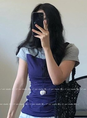 韩系复古银色爱心吊坠文艺长款项链高级感简约颈饰氛围感新品配饰