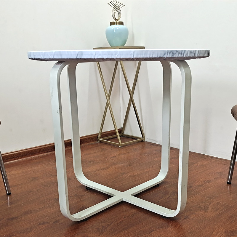 大理石纹茶几布松紧带全包边圆几垫小圆桌布防水防烫免洗桌布桌套,淘宝优惠券,粉丝福利购,淘宝优惠卷