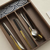 North American black walnut desktop storage box drawer tableware storage wooden desktop sundries storage box solid wood storage