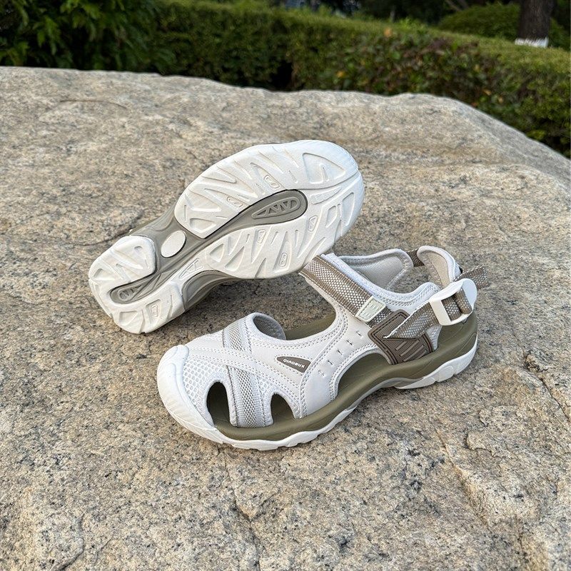 夏季户外运动登山凉鞋护趾防滑儿童溯溪K沙滩鞋魔术贴包头凉鞋男,淘宝优惠券,粉丝福利购,淘宝优惠卷