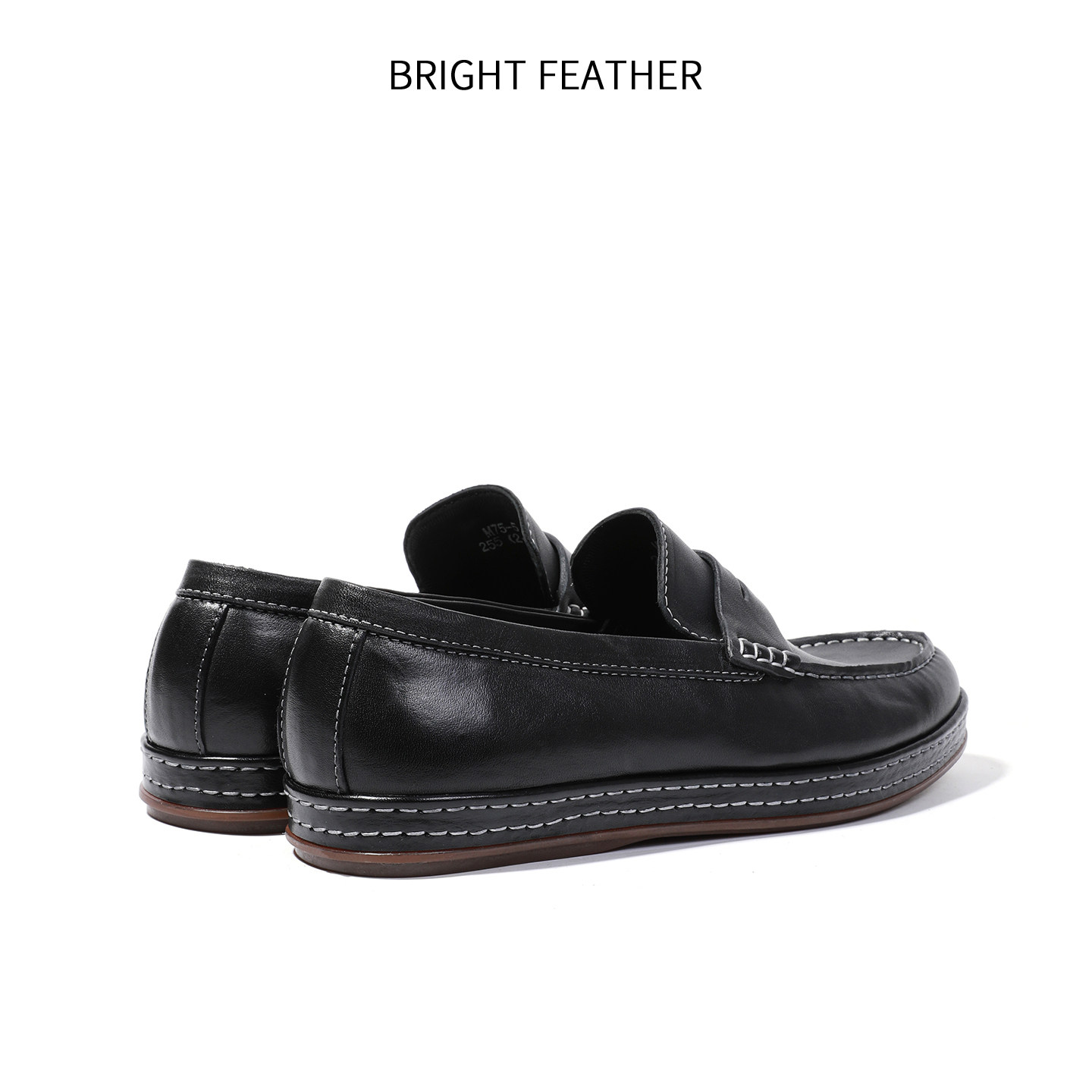 英伦风休闲乐福鞋男士马皮商务休闲皮鞋手工便士鞋真皮公务一脚蹬,淘宝优惠券,粉丝福利购,淘宝优惠卷