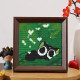 ຊຸດອຸປະກອນການຖັກແສ່ວ Cross stitch ໃໝ່ 2026 ກອບຕາຕະລາງຮູບເຄື່ອນໄຫວ