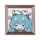 Cross stitch 2026 new line embroidery framed table cartoon animation simple embroidery handmade show
