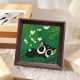 ຊຸດອຸປະກອນການຖັກແສ່ວ Cross stitch ໃໝ່ 2026 ກອບຕາຕະລາງຮູບເຄື່ອນໄຫວ