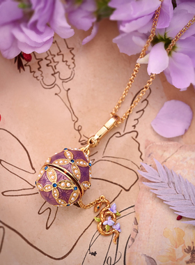 SELENICHAST原创设计生肖蛋系列蛇项链毛衣链小众吊坠送生日礼物