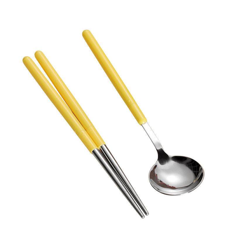 创意折叠餐具不锈钢304旅行野营风格户外可移动便携式餐具两件套,淘宝优惠券,粉丝福利购,淘宝优惠卷