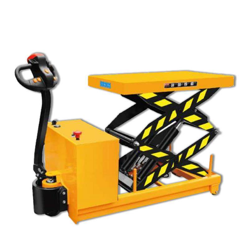 电动升降平台车500kg-2000kg剪叉式液压升降平台尼龙轮物流台车,淘宝优惠券,粉丝福利购,淘宝优惠卷