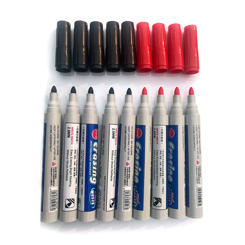 白板笔儿童无毒黑色红色蓝色擦水性办公记号文具彩色黑板笔,淘宝优惠券,粉丝福利购,淘宝优惠卷