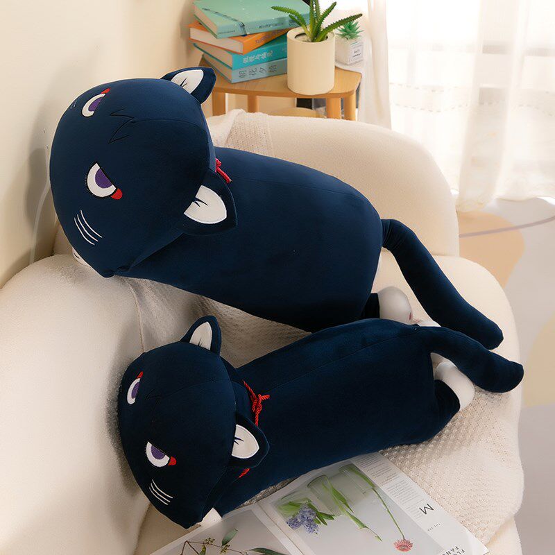 原神周边散兵流浪者长条抱枕猫玩偶动漫毛绒公仔玩偶床上睡觉靠垫,淘宝优惠券,粉丝福利购,淘宝优惠卷