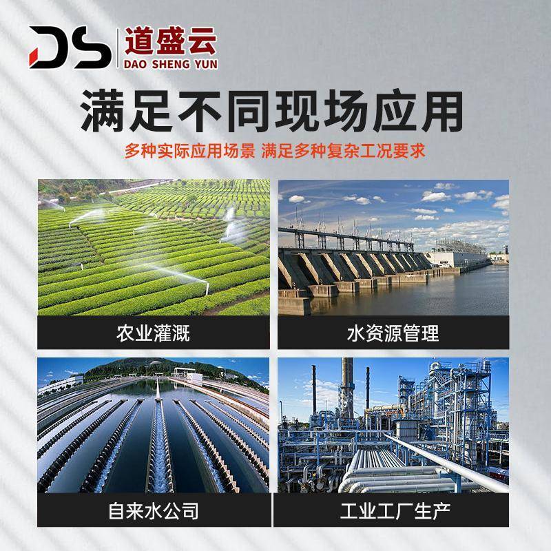 道盛超声波流量计低成本法兰管道流量计水液体超声波远传水表液体 - 图2