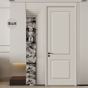 欧派木门卧室门实木门定制室内门免漆卧室门房间木门无漆江山木门