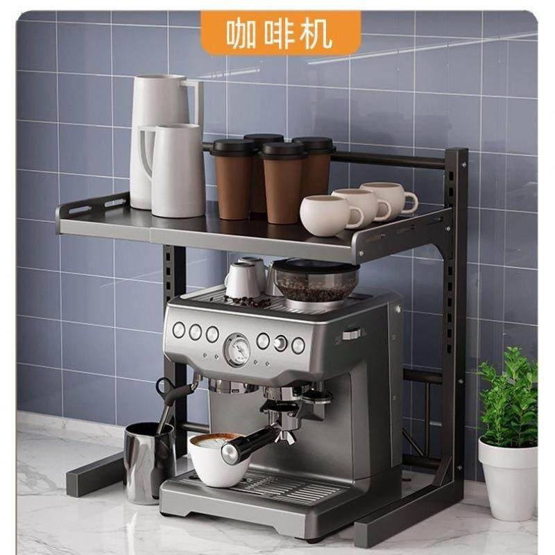 微波炉加厚置物架多层台面可伸缩厨房家用收纳烤箱锅架隔层架子,淘宝优惠券,粉丝福利购,淘宝优惠卷