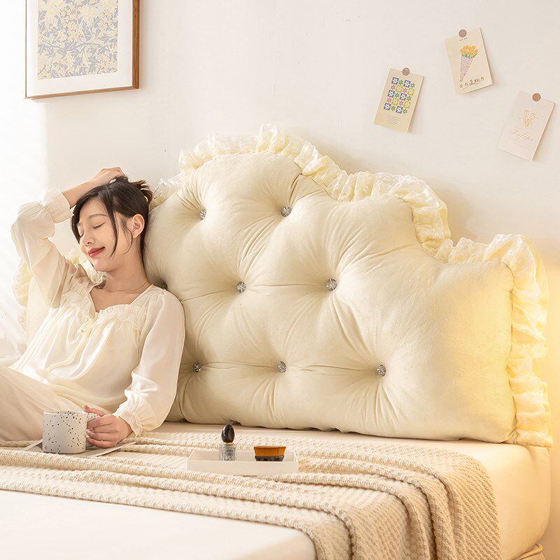 靠背垫床头防撞软垫榻榻米靠垫软包卧室床上玩手T机护腰靠枕可拆,淘宝优惠券,粉丝福利购,淘宝优惠卷