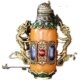 Antiques and miscellaneous retro collections from the Republic of China, old Tibetan silver smoking sets with spoons, Shuanglong snuff bottles and smoking sets, exquisite gifts